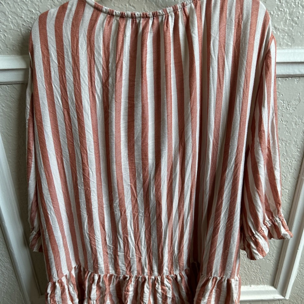 Madewell Ruffle Hem Top Small - Picture 2 of 4